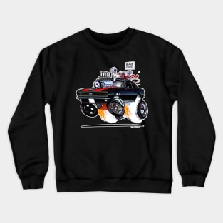 RAT POWER Black n Red 1967 Camaro Crewneck Sweatshirt